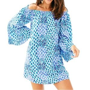 Lilly Pulitzer Nevie Off the Shoulder Dress